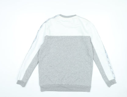 Mens UK Size M BoohooMAN Multicoloured Pullover Sweatshirt