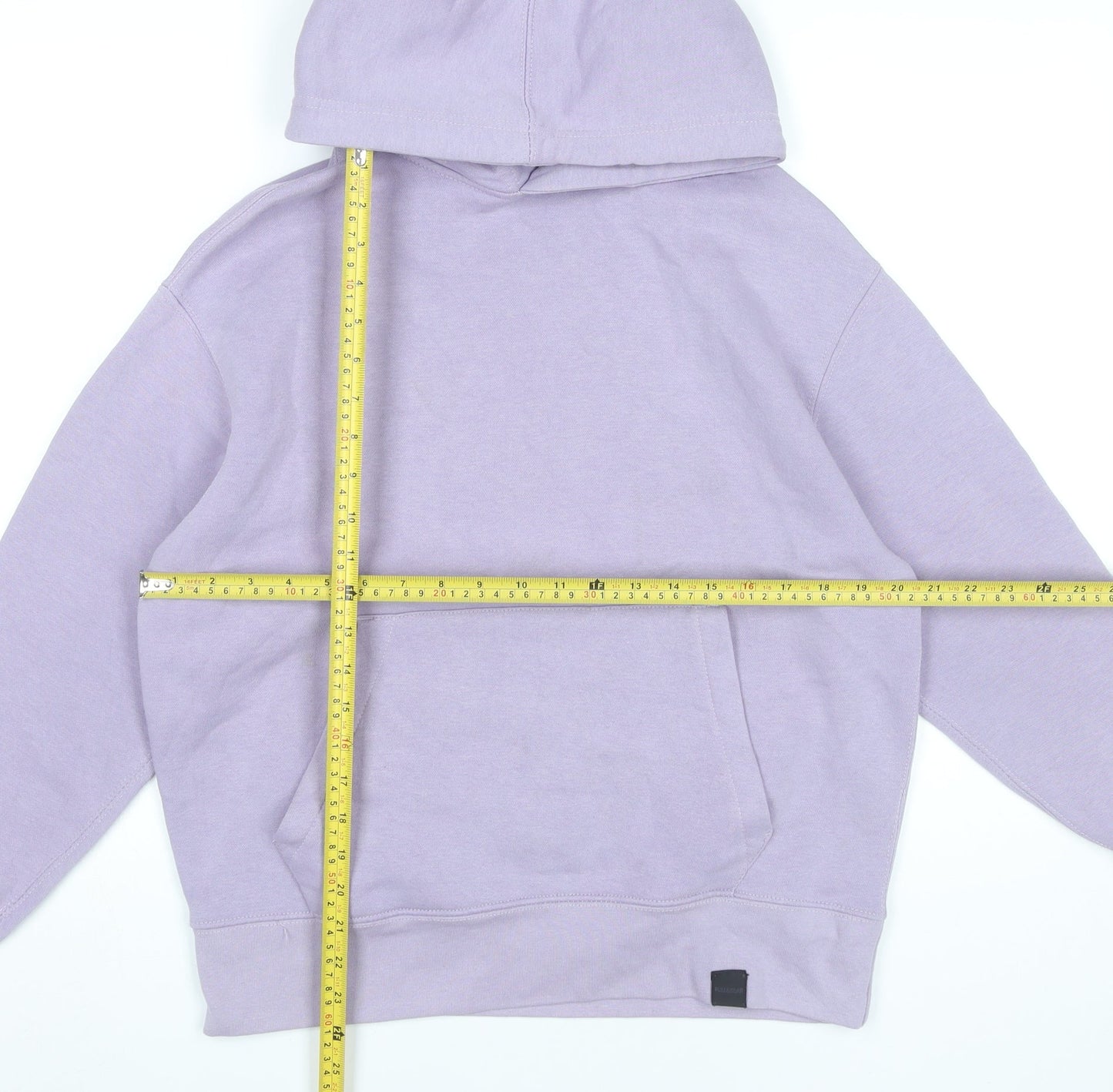 Mens UK Size XS Pull&Bear Purple Pullover Hoodie