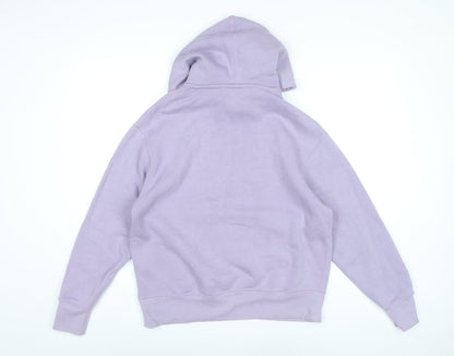Mens UK Size XS Pull&Bear Purple Pullover Hoodie