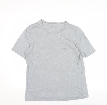 Mens UK Size L Boss Grey  T-Shirt