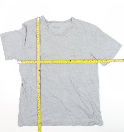 Mens UK Size L Boss Grey  T-Shirt