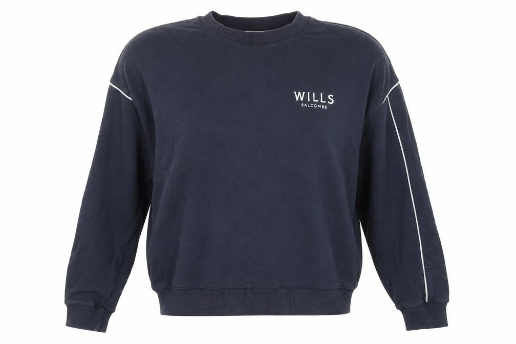 Womens UK Size 10 Jack Wills Blue Pullover Sweatshirt