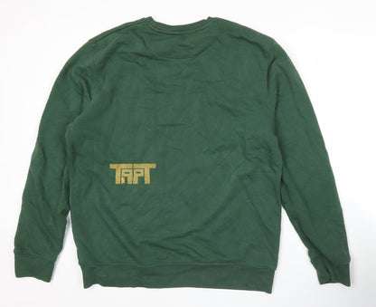 Mens UK Size XL Stanley/Stella Green Pullover Sweatshirt