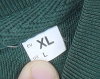 Mens UK Size XL Stanley/Stella Green Pullover Sweatshirt