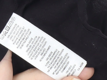 French Connection Women’s Black Floral Camisole Tank Top Size M