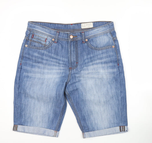 Denim Co. Men’s Blue Denim Chino Shorts Size 32 Regular Fit