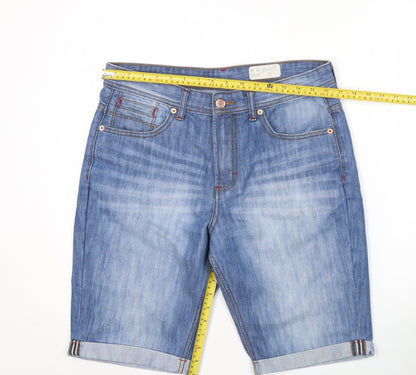 Denim Co. Men’s Blue Denim Chino Shorts Size 32 Regular Fit