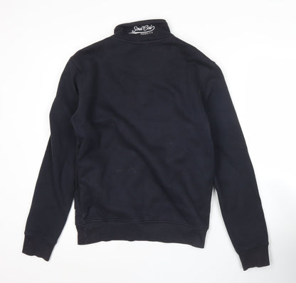 Mens UK Size M SoulCal & Co Blue Pullover Sweatshirt