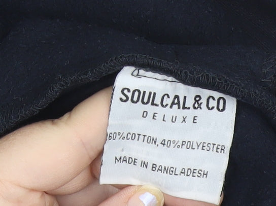 Mens UK Size M SoulCal & Co Blue Pullover Sweatshirt