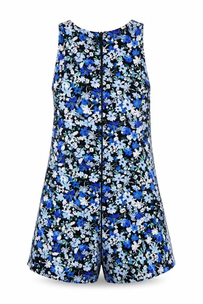 Womens UK Size 8 Zara One-Piece Multicoloured Playsuit