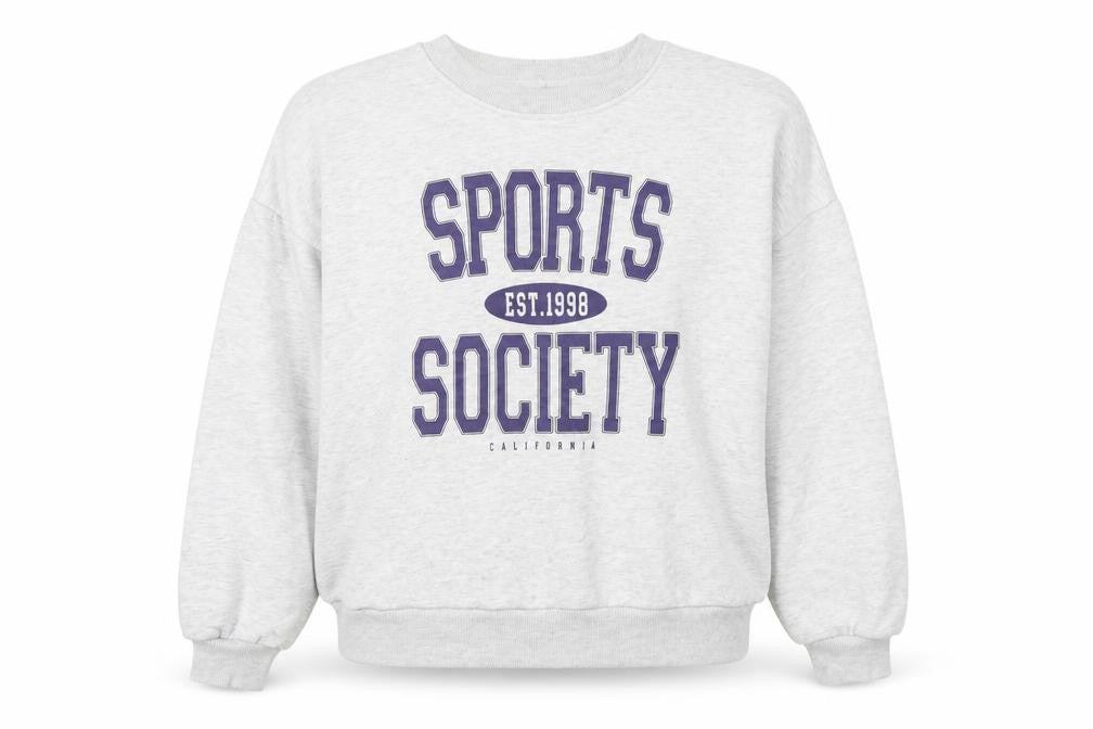 Womens UK Size 18 ASOS Grey Pullover Sweatshirt