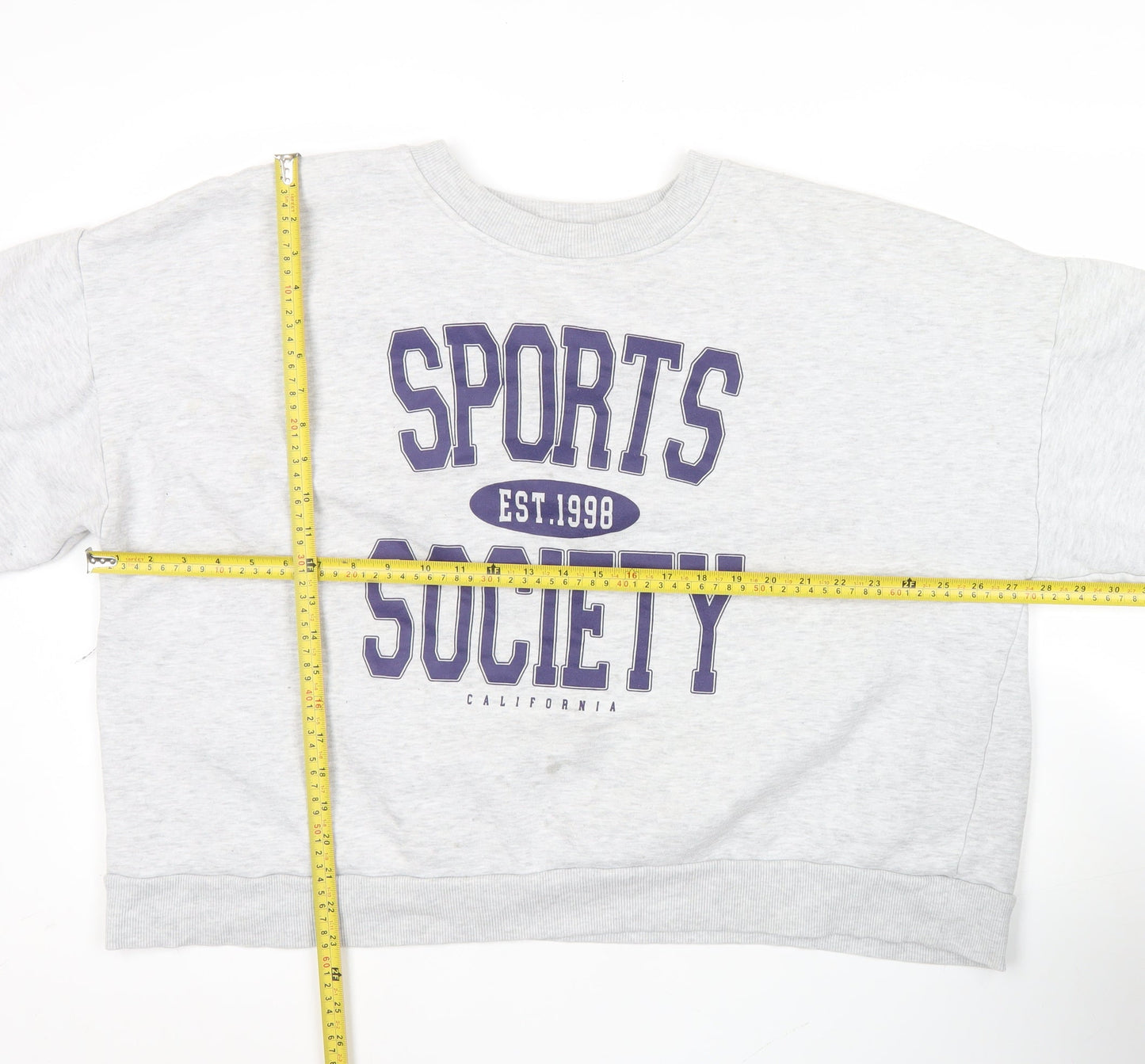 Womens UK Size 18 ASOS Grey Pullover Sweatshirt