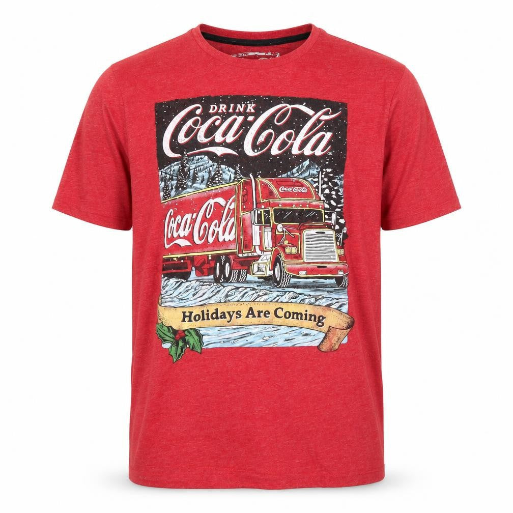 Mens UK Size XL Coca-Cola Red  T-Shirt