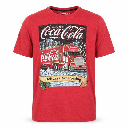 Mens UK Size XL Coca-Cola Red  T-Shirt