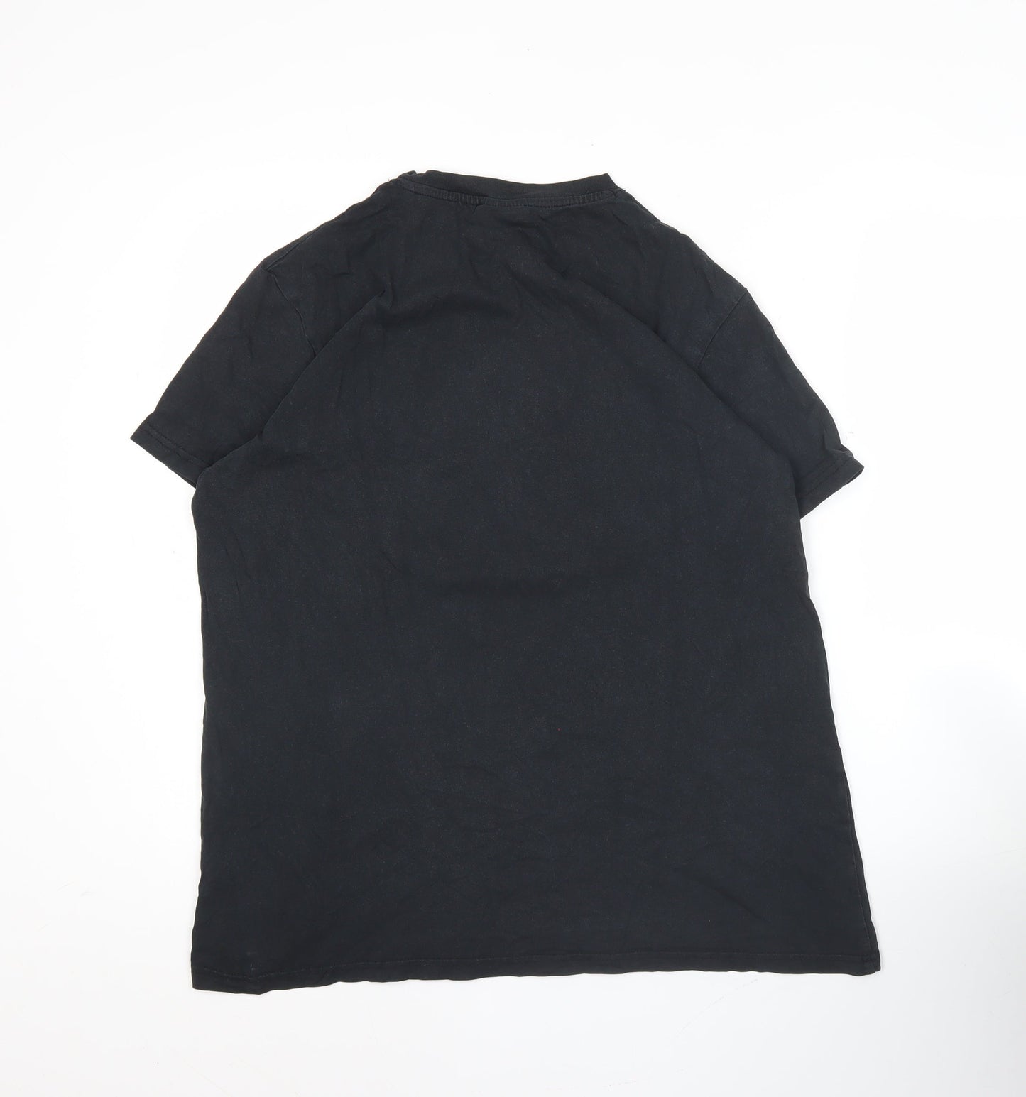 McKenzie Men's Black Graphic Logo T-Shirt Size L Regular Fit