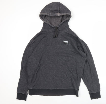 Mens UK Size M adidas Grey Pullover Hoodie