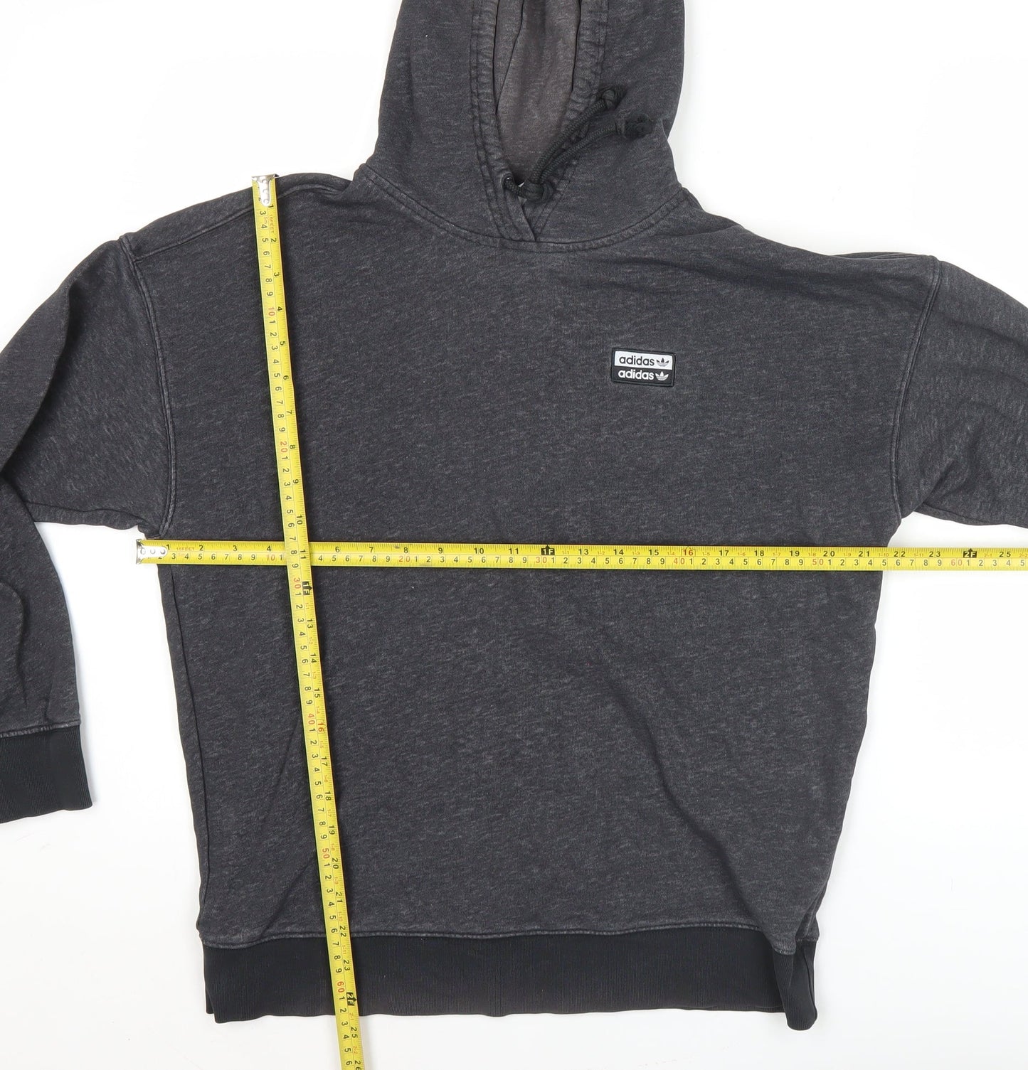 Mens UK Size M adidas Grey Pullover Hoodie