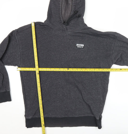 Mens UK Size M adidas Grey Pullover Hoodie