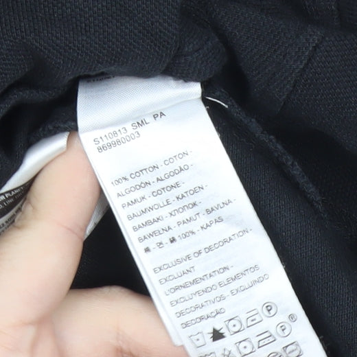 Levi's Men Black 2XL Polo Shirt Cotton Short Sleeve Casual