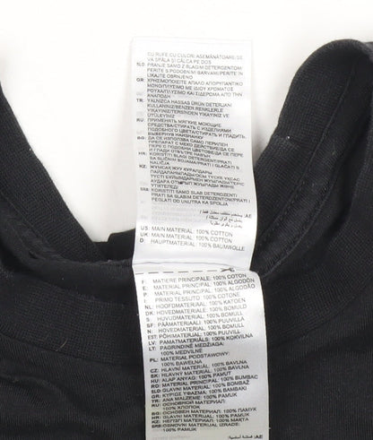 Mens UK Size M adidas Black  T-Shirt