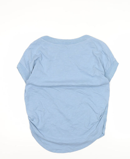 Womens UK Size 8 NEXT Blue Basic T-Shirt