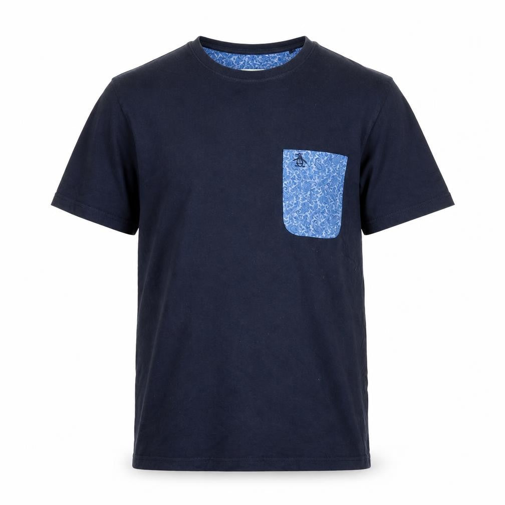 Mens UK Size S Original Penguin Blue  T-Shirt