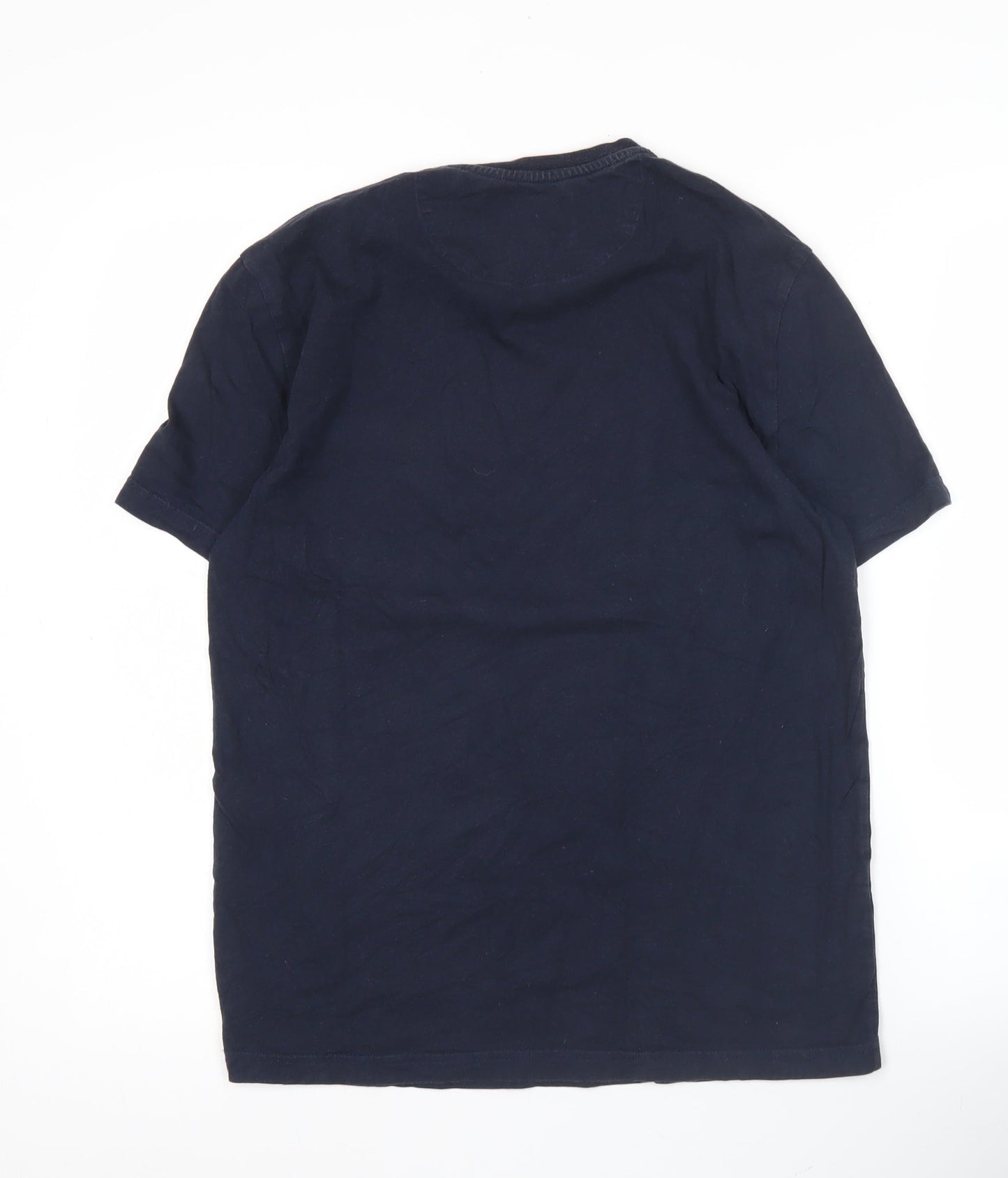 Original Penguin Men's Blue Small Crew Neck Pocket T-Shirt