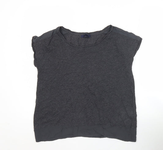 Gap Women's Grey Cotton Blend Sleeveless T-Shirt Size S Casual