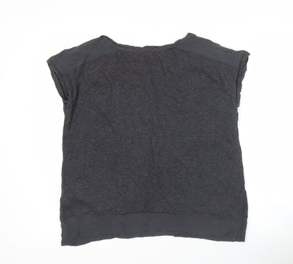 Gap Women's Grey Cotton Blend Sleeveless T-Shirt Size S Casual