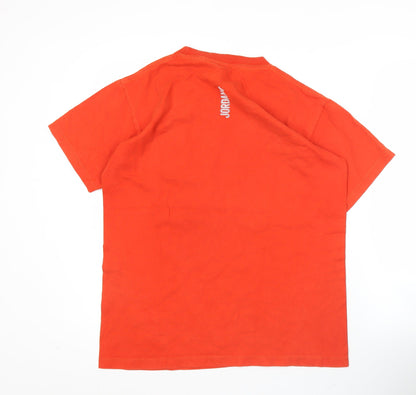 DGN Mens Red Sports Graphic Print T-Shirt Size L