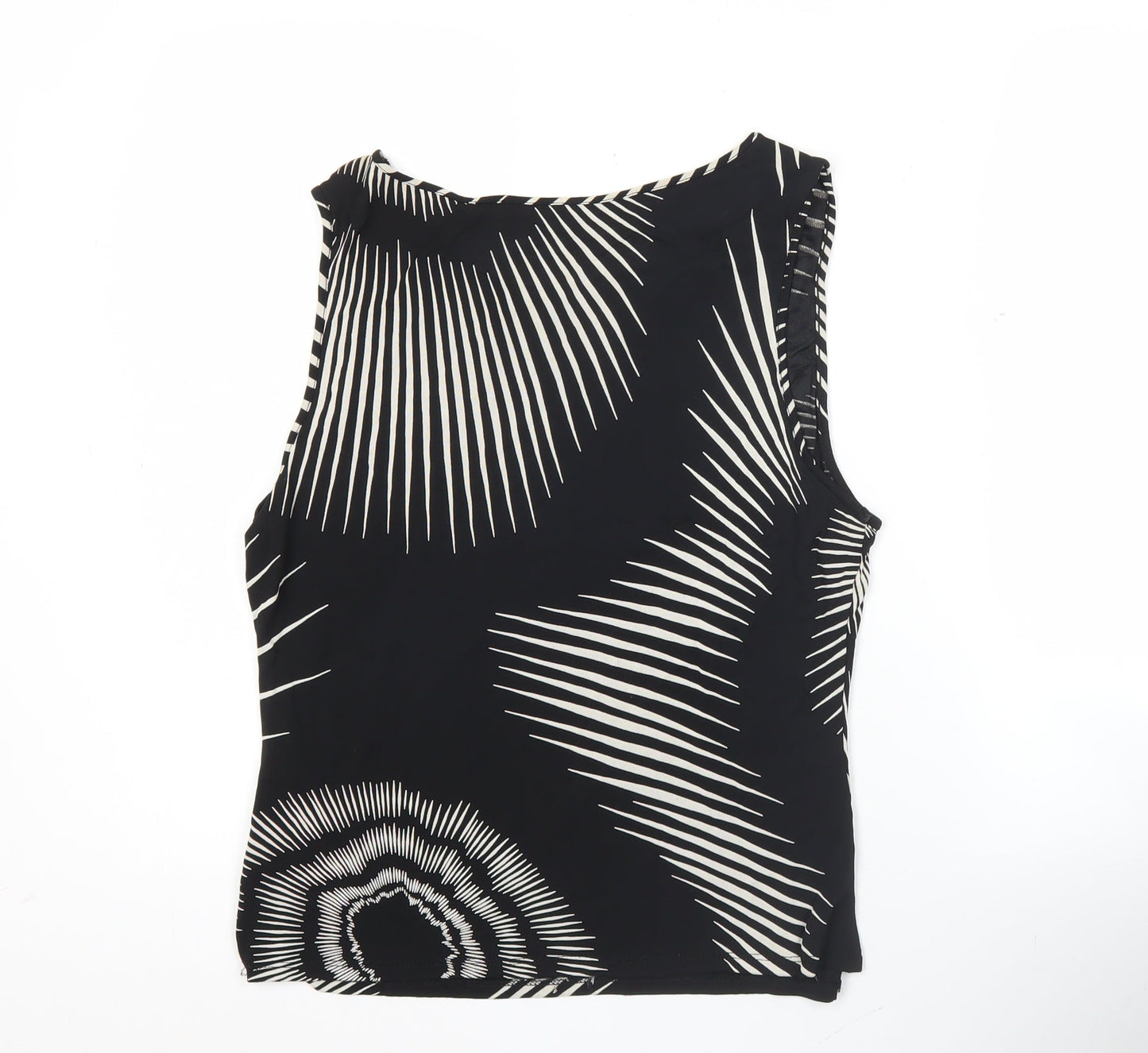 Womens UK Size 16 Wallis Black Basic Tank