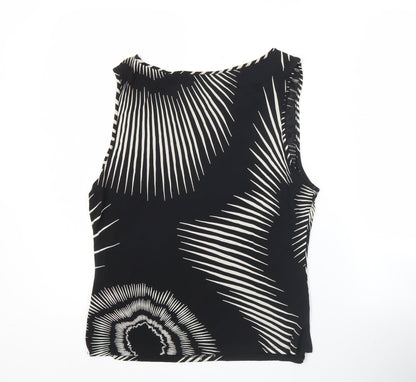 Womens UK Size 16 Wallis Black Basic Tank