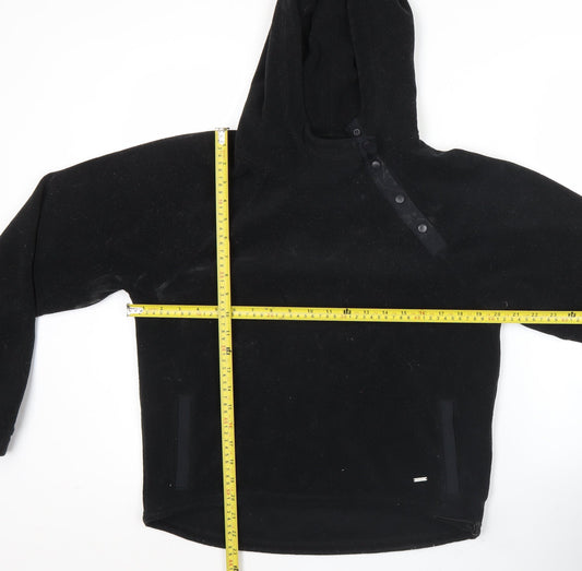 Mens UK Size S Hollister Black Pullover Hoodie