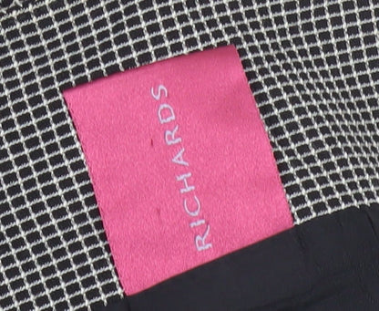Womens UK Size 8 Richards Petites Black Suit Jacket