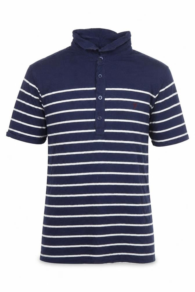 Mens UK Size S Farah Cotton Blend Polo Shirt