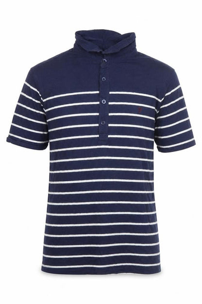 Mens UK Size S Farah Cotton Blend Polo Shirt