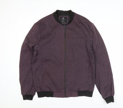 Mens UK Size M Swear & Mason Purple Bomber Jacket