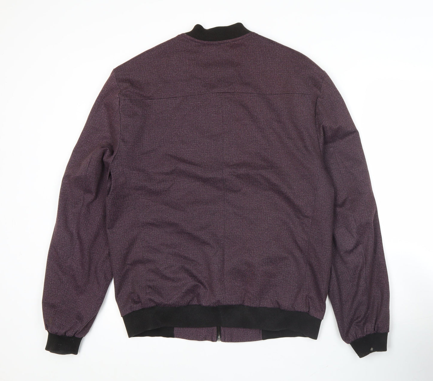Mens UK Size M Swear & Mason Purple Bomber Jacket