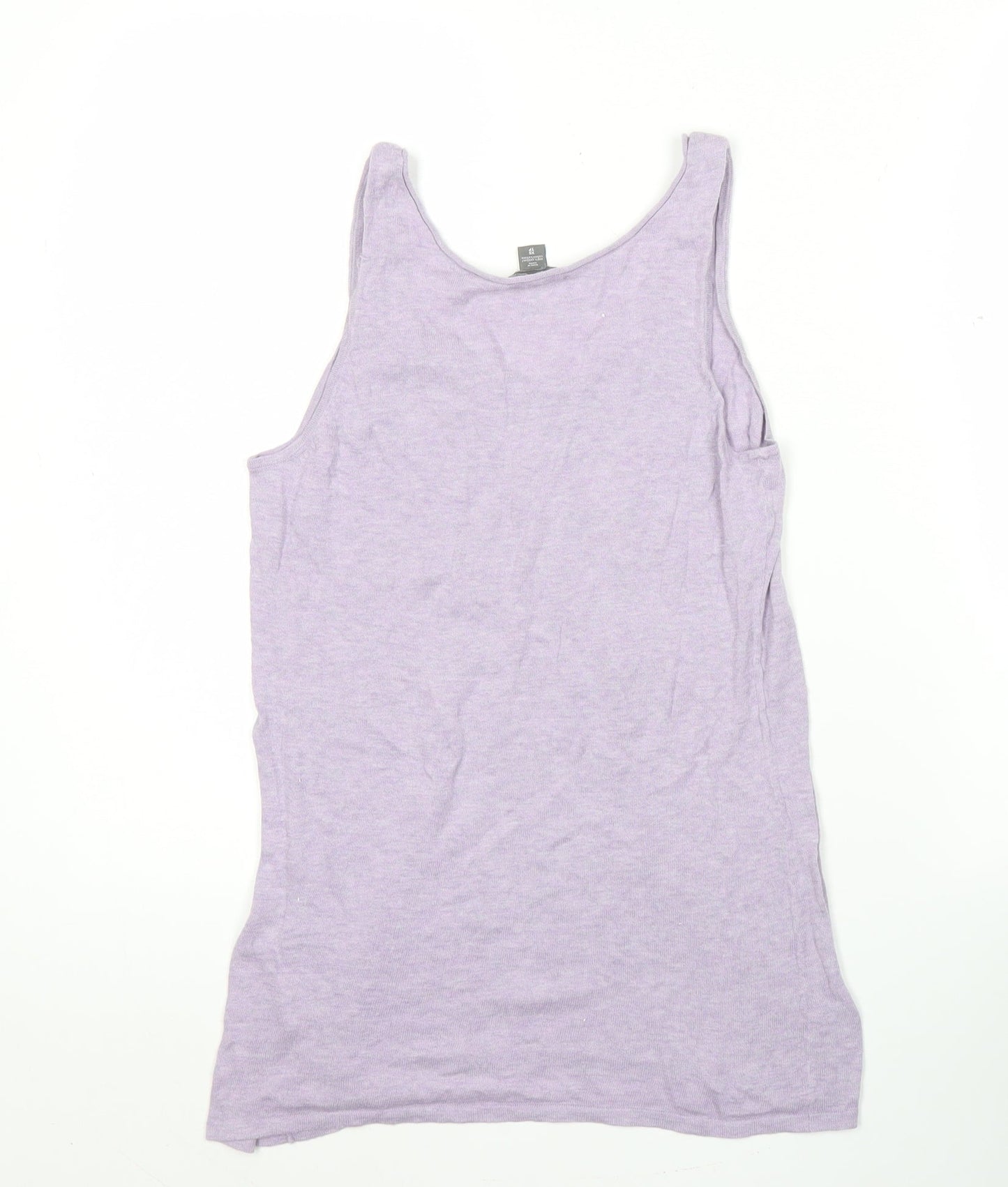 Gap Womens Purple XS Tank Top 100% Cotton Scoop Neck Summer Casual