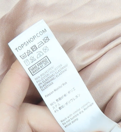 Womens UK Size 12 Topshop Bubble Hem  Skirt