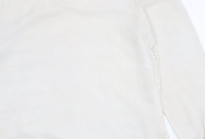Womens UK Size 14 NEXT Ivory Tunic Blouse