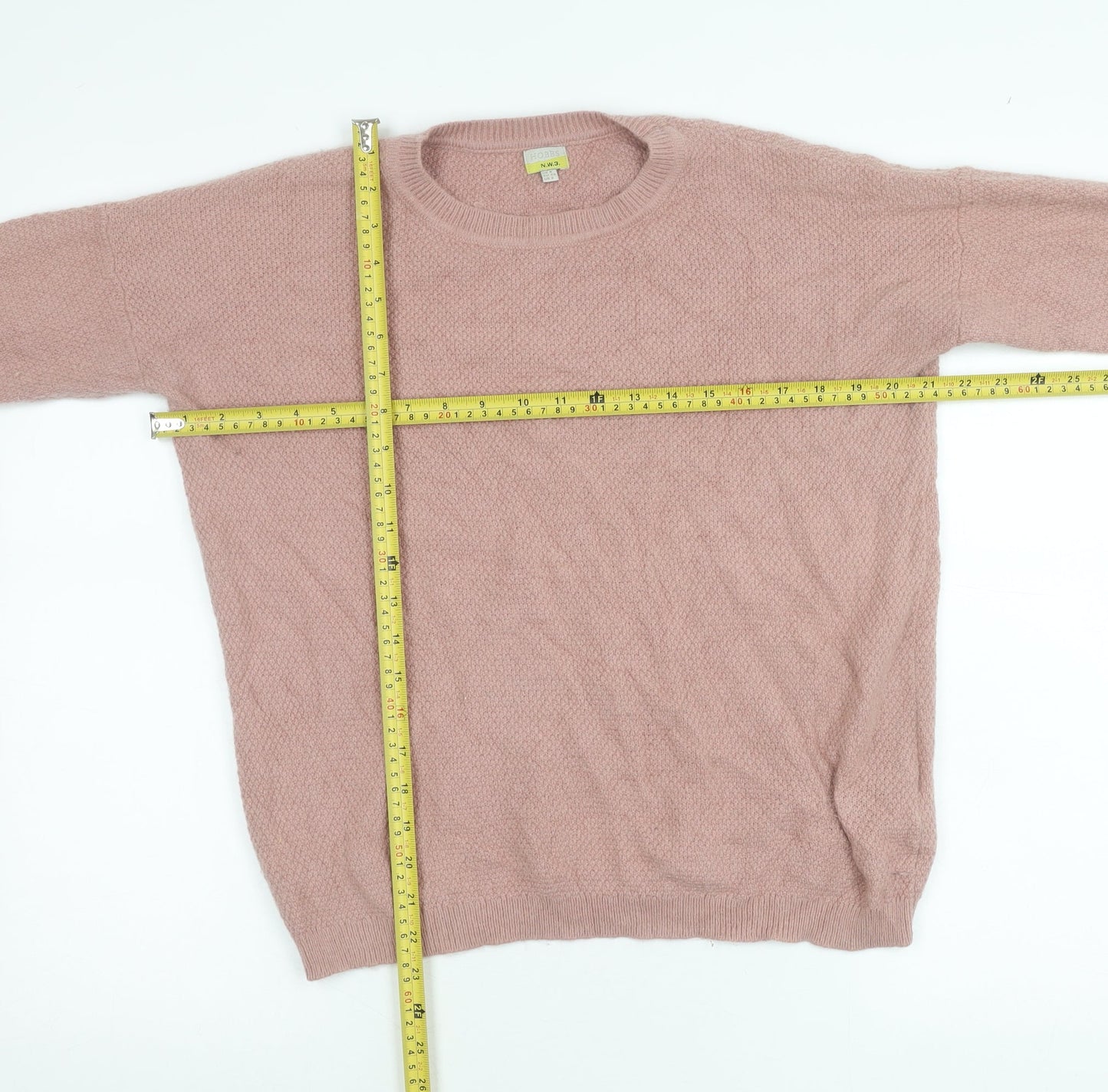 Womens UK Size 6 Hobbs Pink Pullover Jumper