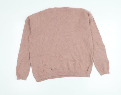 Womens UK Size 6 Hobbs Pink Pullover Jumper