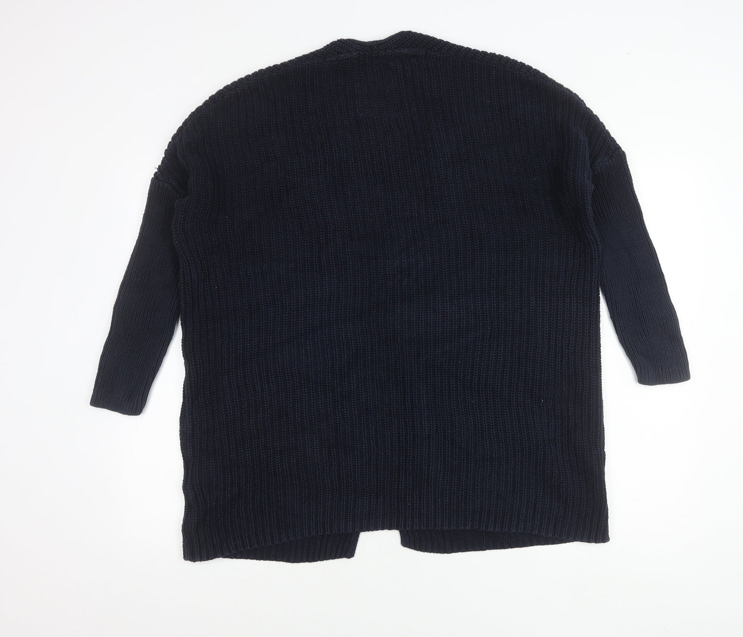 Womens UK Size M Superdry Blue Cardigan Jumper