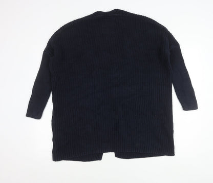 Womens UK Size M Superdry Blue Cardigan Jumper