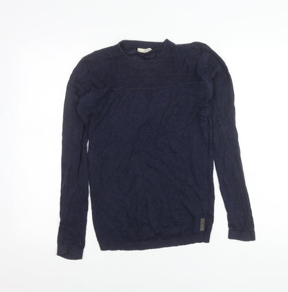DKNY Jeans Women’s Blue S Pullover Jumper Crew Neck Knit