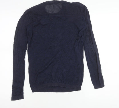 DKNY Jeans Women’s Blue S Pullover Jumper Crew Neck Knit