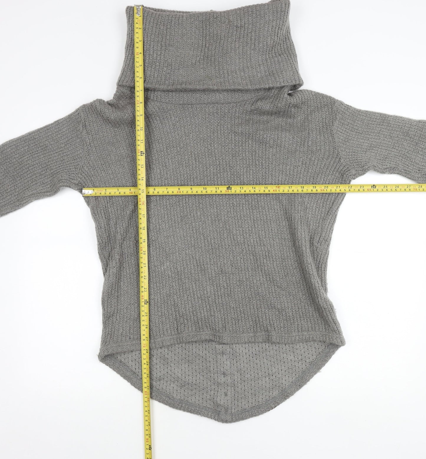 Womens UK Size S Only Grey Pullover Jumper