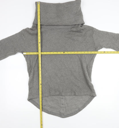 Womens UK Size S Only Grey Pullover Jumper