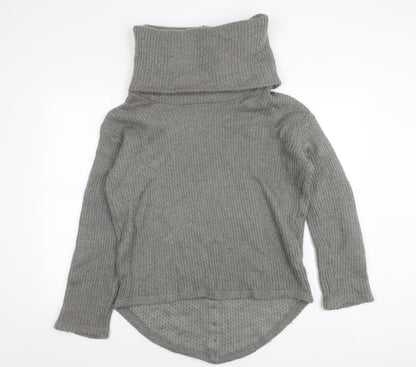 Womens UK Size S Only Grey Pullover Jumper